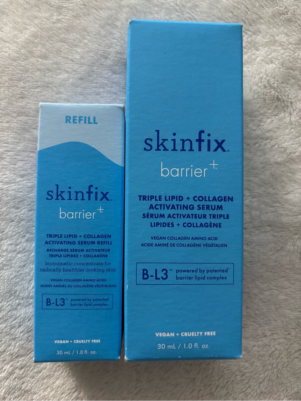Skinfix Barrier+ Triple Lipid+ Collagen Activating Serum 30ml and Refill